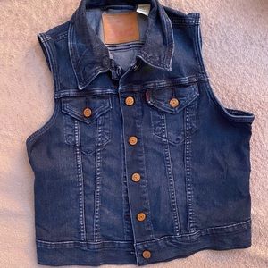 LEVI's denim vest
